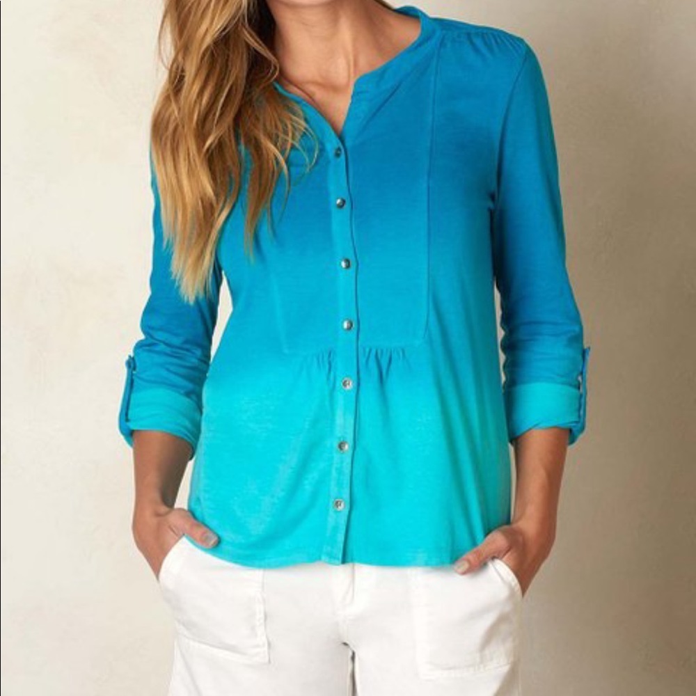 Prana Amber Shirt Teal